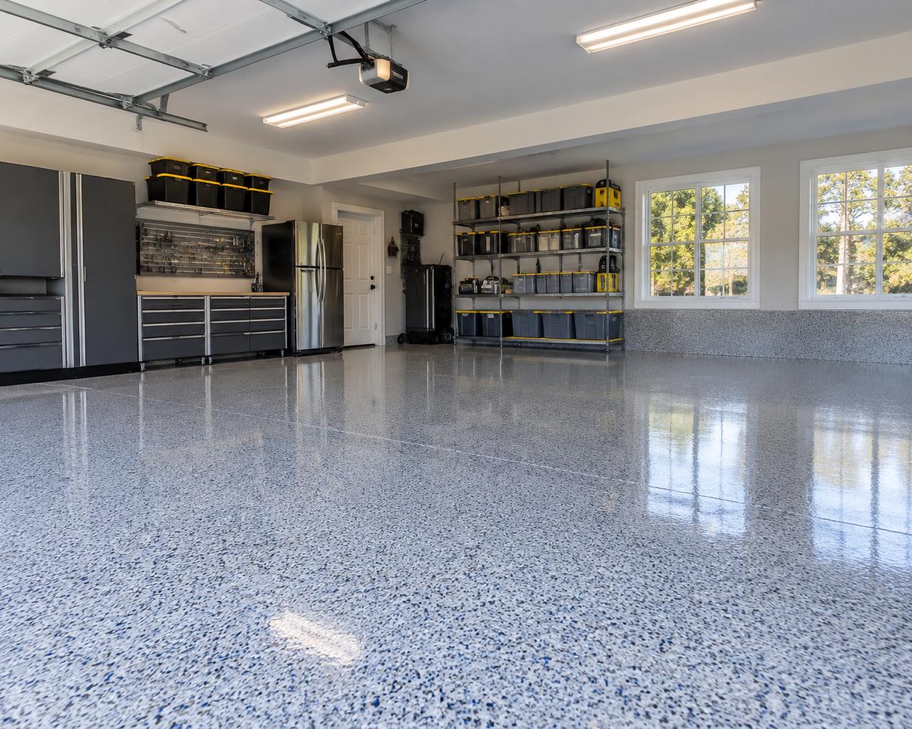 Epoxy Flake Flooring